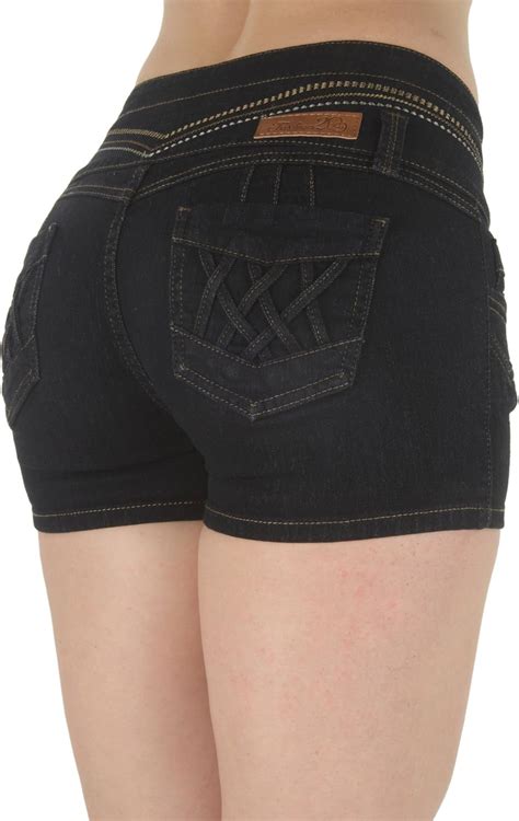 black booty shorts amazon|Amazon.ca: Black .